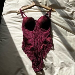 Vintage Italian lingerie teddy / bodysuit